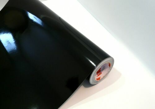 7,1€/m² Premium Auto Folie - Schwarz Matt - 1500 X 152 Cm Blasenfrei
