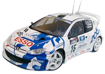 Tamiya 1/24 Sports Car Series No.221 Peugeot 206 WRC Model car 24221
