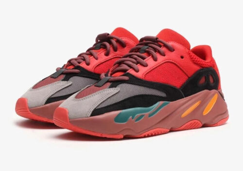 RARE Adidas Yeezy Boost 700 Hi-Res Red US Men's Size 10