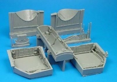 Aires Hobby 1/32 SU27 Ala Caja Ruedas Bay para Tsm D 2030