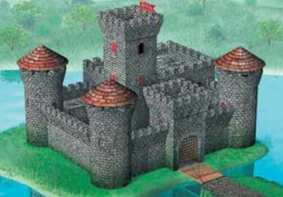 Zvezda 8512 1:72 Medieval Stone Castle