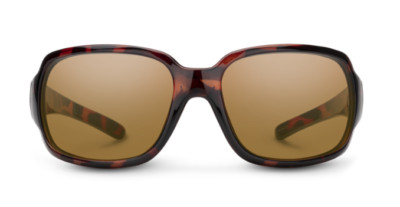 Suncloud Optics Cookie Polarized Sunglasses Polar Brown Tortoise With Soft Case