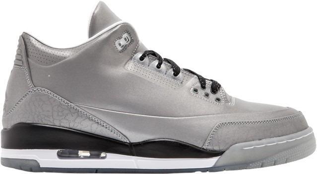 Size 8.5 - Air Jordan 3 5Lab3 Reflective Silver for sale online | eBay