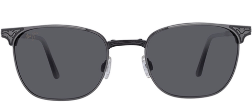 Pre-owned Maui Jim Stillwater Mj 706-17c Pewter Neutral Grey Polarized Folding Sunglasses