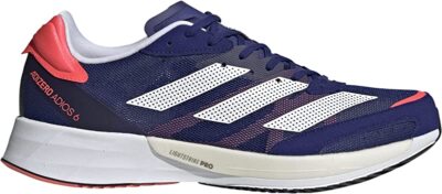 

Мужские кроссовки adidas Adizero Adios 6, темно-синие, 11,5 D, средний размер США, Navy
