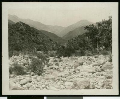 Cucamonga Canyon Ontario 1900 California Old Photo