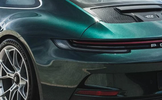 BASF(OEM) Touch Up Paint Bottle for Porsche Jet Green Metallic Z6H