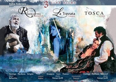 Verdi: La traviata / Rigoletto / Tosca [New Blu-ray]