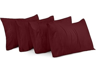 Utopia Bedding King Pillowcases - 4 Pack - Envelope Closure - Soft Brushed