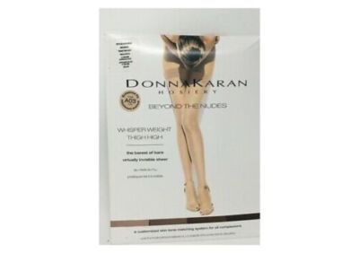 Donna Karen Hosiery Beyond The Nudes Whisper Weight Thigh High, Tall, DKS003 A01