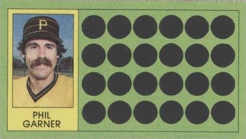 1981 Topps Baseball Scratch-Off - Phil Garner #102