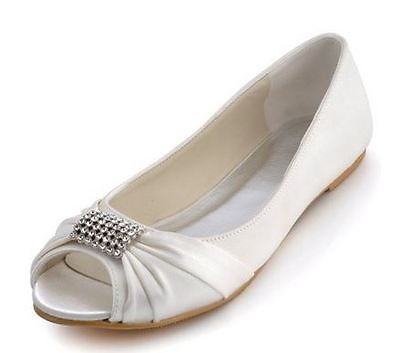 Women's Bridal or Wedding Flats and Oxfords