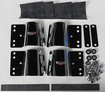 National Cycle Narrow HD & Dakota 4.5mm Thick Windshield Mount Kit KIT-JG