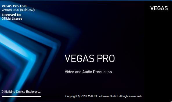 NEW?? Sony Vegas Pro 16 ?? Unlimited PC ?? Official Lifetime License ??Build 352