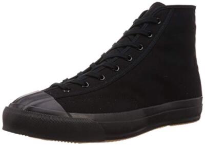 Moonstar Fine Vulcanized Shoes GYM CLASSIC HI BLACKMONO Kurume Japan 28cm US10