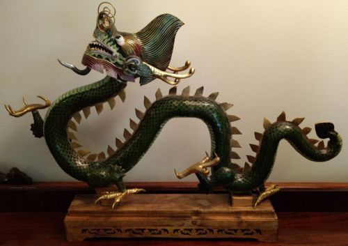 Escultura de Bronce de antigüedades de China