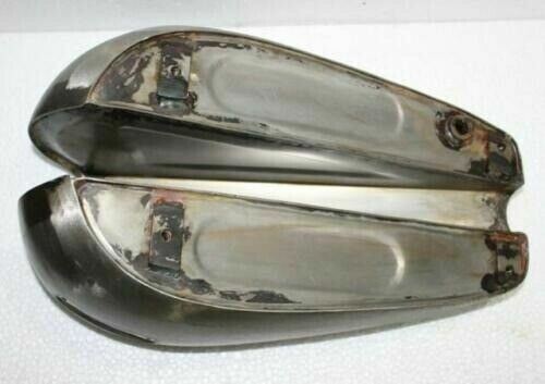ARIEL WNG 350cc BRITISH WWII WAR MILITARY MODEL PETROL FUEL TANK BARE METAL  