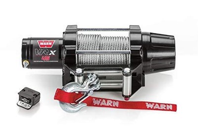WARN 101045 VRX 45 Powersports Winch with Dash Switch and Steel Cable Wire Rope