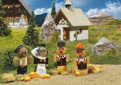 Faller 180560 HO 1/87e: Strobalen-figuren