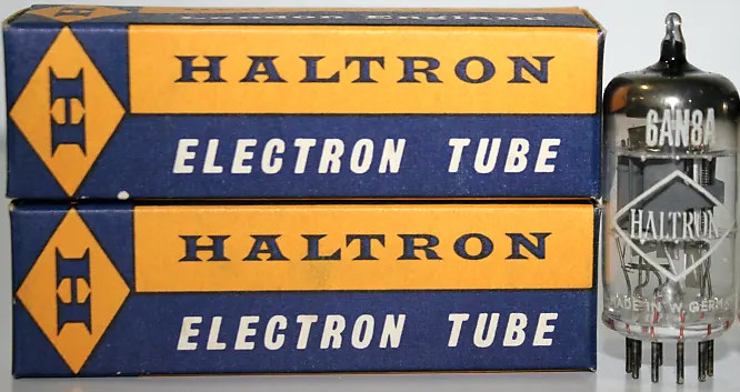 Tube  6an8a  Haltron  Nos Nib Neuf 1 PiÃ¨Ce