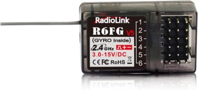 NEW Radiolink R6FG V5 6CH 2.4 Receiver w/Gyro, Surface Long Range FREE US SHIP
