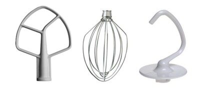 5Qt, K5A, 3 Pack Attachment Kit fits Whirlpool KitchenAid Stand Mixer