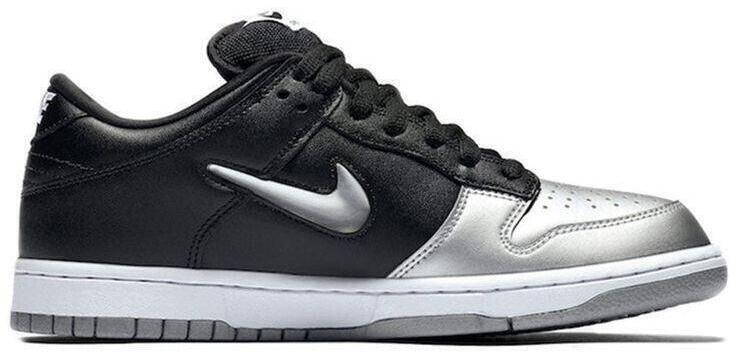 Nike Supreme x Dunk SB QS Low Metallic Silver for Sale Nike Supreme x Dunk SB QS Low Metallic Silver for Sale