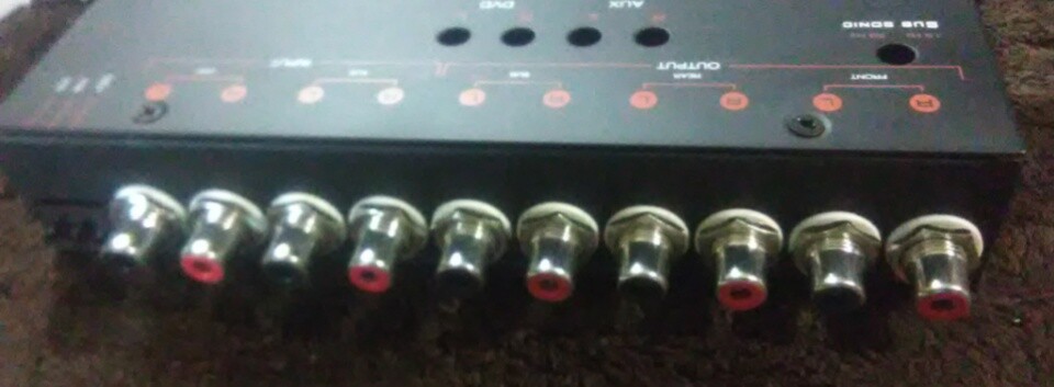 Precision Power E. 7 1/2 din parametric eq