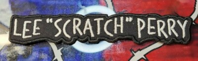 EMBROIDERED LEE ''SCRATCH'' PERRY REGGAE BAND PATCH (Please Read Ad)