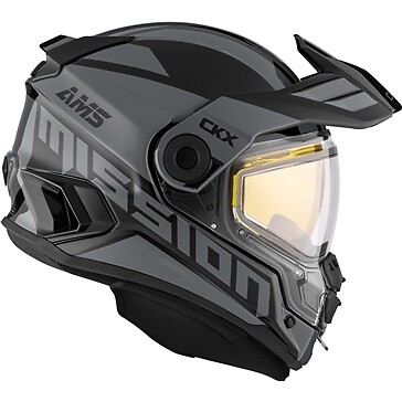 CKX Mission AMS Space Snowmobile Helmet w/ Electric Shield SM MD LG XL 2X 3X