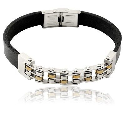 アクセサリー PRADA Charm Saffiano Leather Bracelet Saffiano leather bracelet in black - Prada | Mytheresa