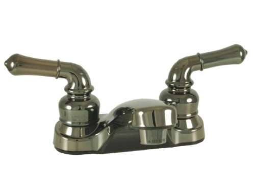 Mobile Home/RV 4" Chrome Lavatory Faucet with Lever Handles