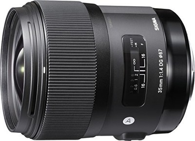 Sigma Wide Angle Prime Lens Art 35mm F1.4 DG HSM for Canon Made in Japan  340954