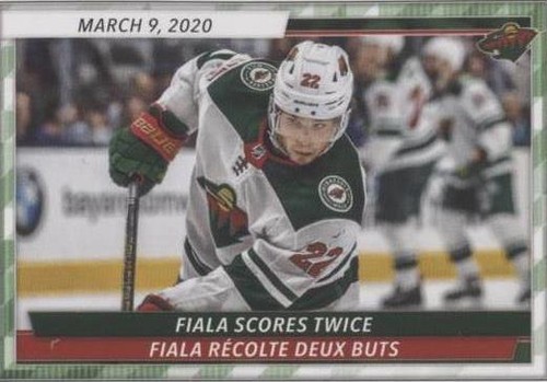 2020-21 Topps NHL Stickers - Kevin Fiala #240