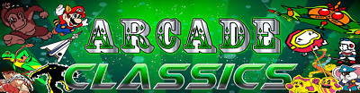 Mame Arcade Multicade Marquee For Reproduction Header/Backlit Sign