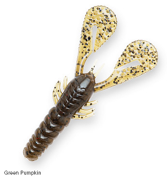 Z-Man TURBO CRAWZ 4'' Elaztech Plastic Crawdad / Crawfish Bait - Choose Color