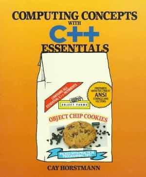 Computing Concepts with C++ Essentials - Paperback, by Horstmann Cay S. - Good