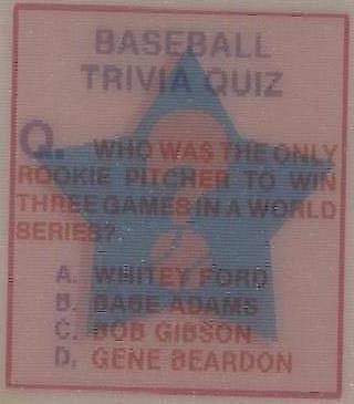 1986 Sportflics - Babe Adams #72