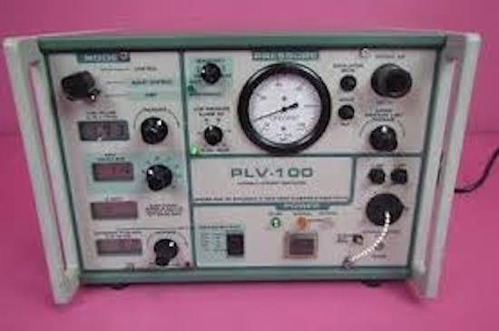 2 PLV-100 RESPIRATORS WORK GREAT BUT SELLING FOR PARTS