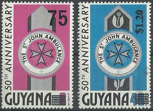 Timbres Guyana 930/1 ** Lot 20856