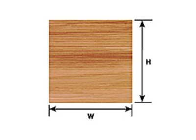 Plastruct Styrène Ps-34 91531 2 X 2.0mm X 175mm X 300mm Bois Planking Sheetst