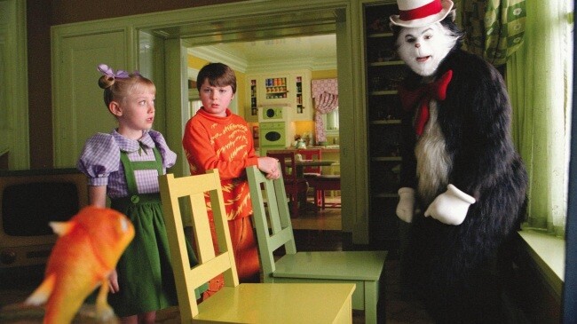 THE CAT IN THE HAT SCREEN USED HERO MOVIE PROP MIKE MYERS THE ANIMATRONIC FISH