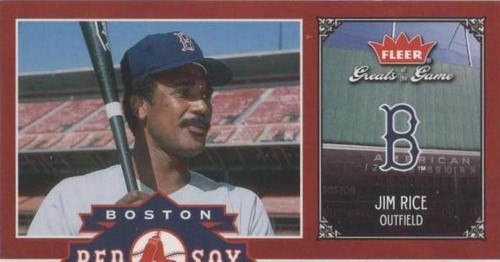 2006 Fleer Greats of the Game - Jim Rice #BOS-JR