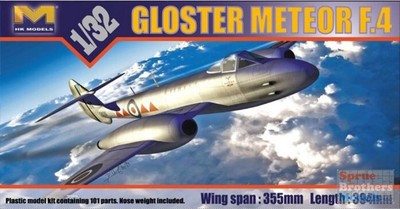 HKM01E06 1:32 HK Models Gloster Meteor F.4