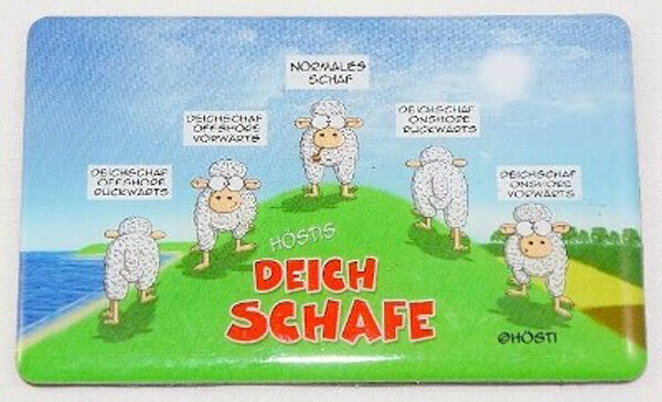 Kühlschrankmagnet „Fueled By Caffeine And Chaos“ – 6,3x8,9 Cm, Aus MDF, Made In USA, Witziger Spruch