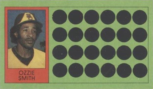 Topps 1981 béisbol rasguño - Ozzie Smith #68