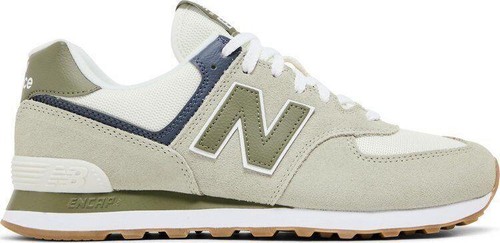 Figs New Balance 574S-Moss Green Pink Unisex Women’s 11 Men\'s 9.5 Athletic Shoes New Balance 574 Moss Green for Sale | Authenticity  main image 3