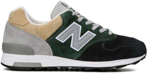 New Balance 1400 x J.Crew Men's Size 6.5 Green Navy Tan Made In