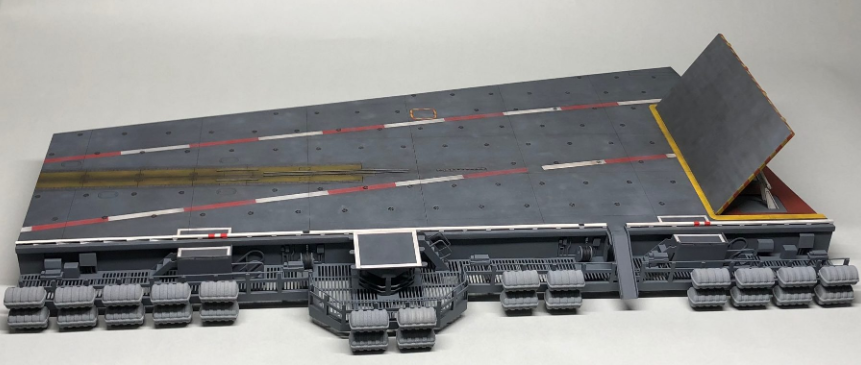 1/72 USNAVY Aircraft Carrier CVN No.4 Catapult Deck