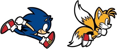 Sega Sonic the Hedgehog & Miles Tails Prower Lapel Pins Badge Set 2022 Japan LTD